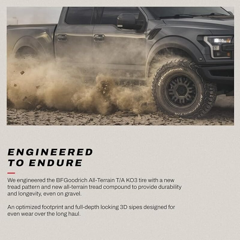BFGoodrich All Terrain T/A KO3 33X12.50R18/E 118S