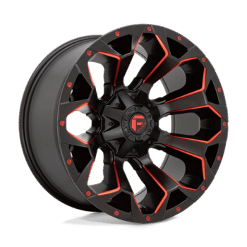 Fuel Off-Road Assault Wheel 18x9 6x135 +19mm Matte Black & Milled Red