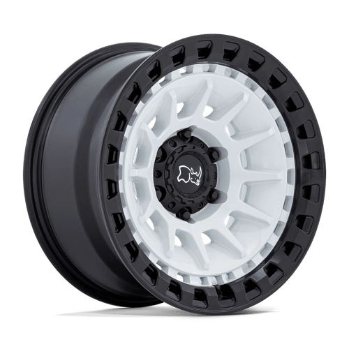 Black Rhino Wheels - BARRAGE 17X8.5 5X5 71 -10 G-WHT M-BLK
