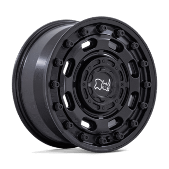 Black Rhino Atlas Wheel 17x8 6x130 +38mm Matte Black