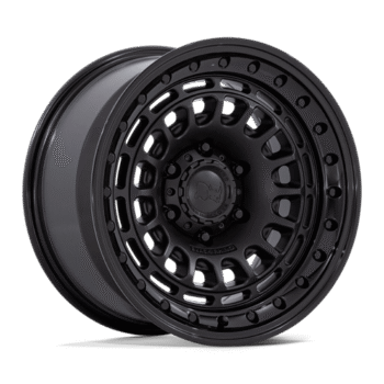 Black Rhino Sahara Wheel 17x9 6x5.5 +0mm Matte Black w/ Gloss Black Lip