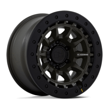 Black Rhino Tusk Wheel 17x8.5 5x5.5 +0mm Olive Drab Green