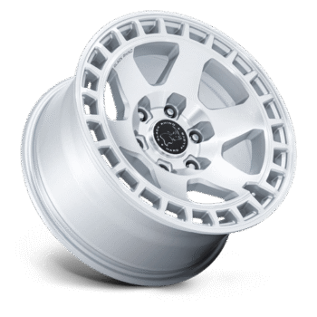 Black Rhino Bahari Wheel 18x8 6x5.5 +45mm Gloss Silver w/ Machined Face