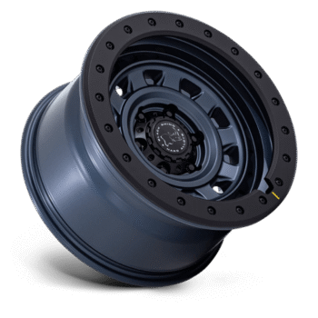 Black Rhino Xplorer Wheel 17x9 5x5 +1mm Metallic Blue w/ Matte Black Lip
