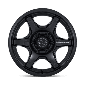 Black Rhino Kuma Wheel 17x8.5 6x135 +25mm Matte Black