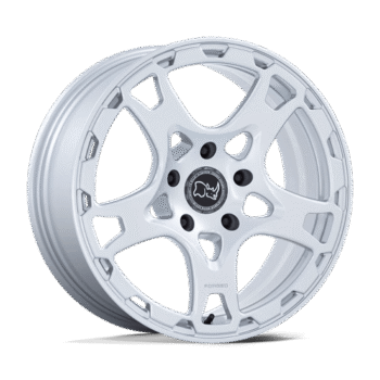 Black Rhino Klaue Wheel 18x8 5x130 +20mm Gloss Silver