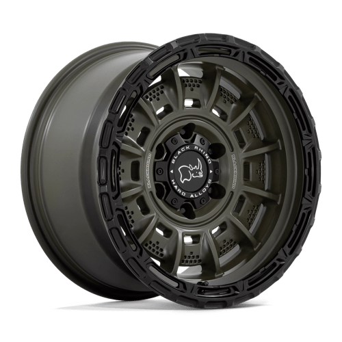 Black Rhino Wheels - LEGION 17X9 5X5.0 71 OD-GRN-BLK +0