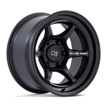 Black Rhino Shogun Wheel 16x8 6x5.5 -10mm Matte Black