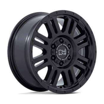 Black Rhino Yellowstone Wheel 18x8 6x130 +48mm Matte Black