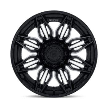 Fuel Off-Road Mutiny Wheel 22x10 8x6.5 -18mm Matte Black w/ Gloss Black Lip