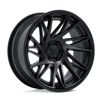 Fuel Off-Road Dynamo Wheel 20x9 6x135 +1mm Matte Black w/ Gloss Black Lip
