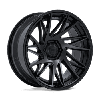 Fuel Off-Road Dynamo Wheel 22x9.5 6x5.5 +20mm Matte Black w/ Gloss Black Lip