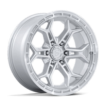 Fuel Off-Road Heathen Wheel 20x9 6x135 +1mm Gloss Silver w/ Machined Face