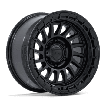 Fuel Off-Road Havoc Wheel 17x9 5x5 -12mm Matte Black w/ Gloss Black Lip