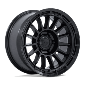 Fuel Off-Road Ascend Wheel 17x9 6x5.5 -12mm Matte Black w/ Gloss Black Lip