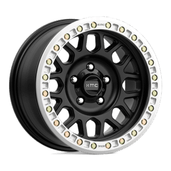 KMC Grenade Desert BL Wheel 20x9 8x6.5 -12mm Black