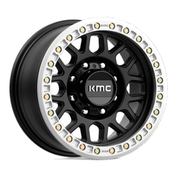 KMC Grenade Desert BL Wheel 17x8.5 8x6.5 +0mm Black