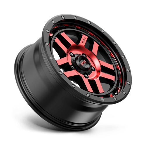 KMC Wheels – KM540 17X9 5X5.0 G-BLK MCH RTCC -12MM