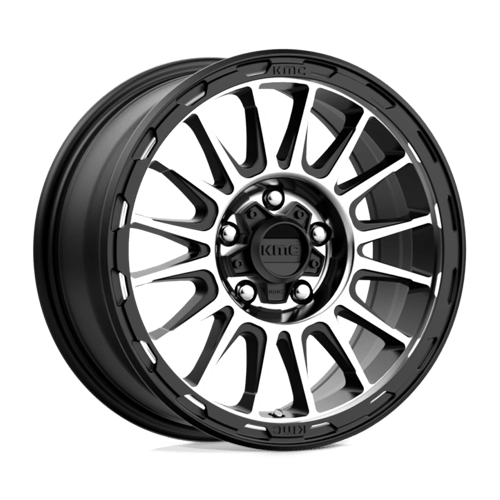 KMC Wheels - KM542 16X7 5X4.5 S-BLK MACH 30MM