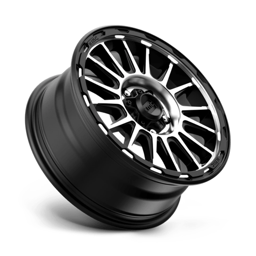 KMC Wheels – KM542 16X7 5X4.5 S-BLK MACH 30MM