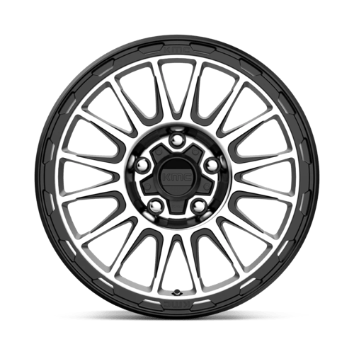 KMC Wheels – KM542 16X7 5X4.5 S-BLK MACH 30MM