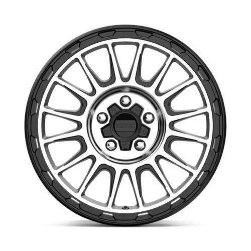 KMC Wheels – KM542 17X8 5X4.5 S-BLK MACH 35MM