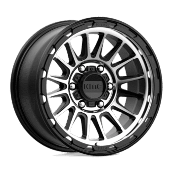 KMC KM542 Wheel 17x8.5 6x5.5 +0mm Black Machined