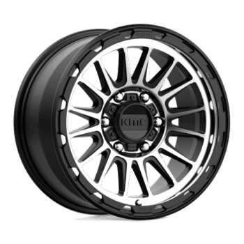 KMC KM542 Wheel 17x9 6x4.5 +18mm Black Machined