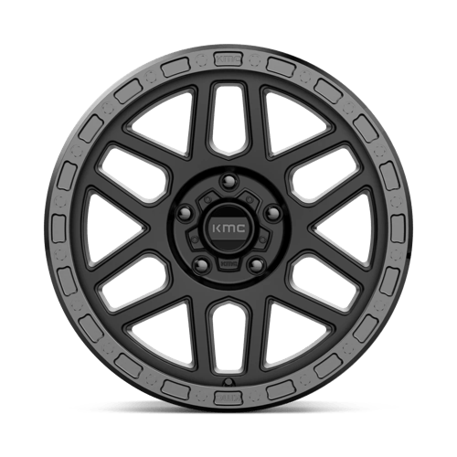 KMC Wheels – KM544 18X9 5X150 (SS) S-BLK-GB-LP +25 XL
