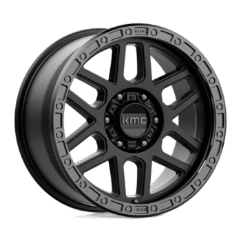 KMC KM544 Wheel 17x9 6x5.5 -12mm Black