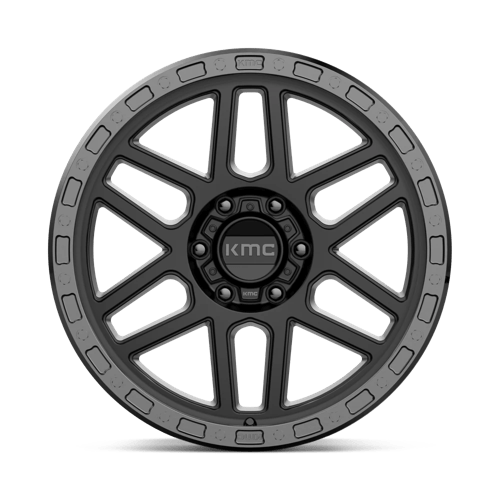 KMC Wheels – KM544 20X9 6X5.5 S-BLK GB LP 18MM