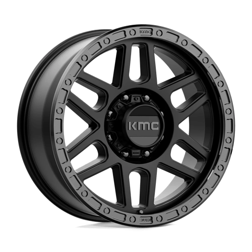 KMC Wheels - KM544 17X9 8X6.5 S-BLK GB LP 18MM