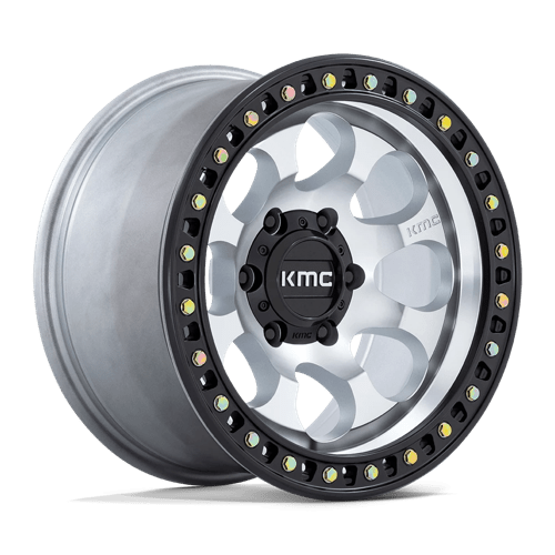 KMC Wheels - RIOT SBL 18X9 6X5.5 106 MACH-SB-LP +18