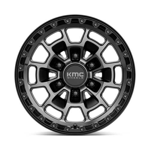 KMC Wheels – KM718 16X8 6X5.5 S-BLK GTCC 00MM