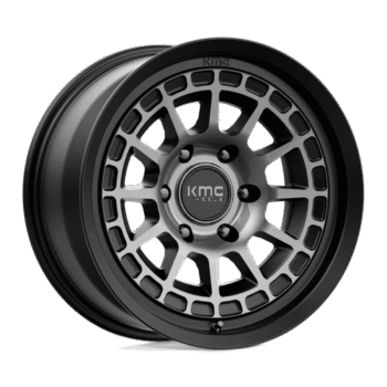 KMC KM719 Wheel 17x8.5 6x5.5 +0mm Black Grey