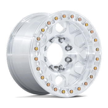 KMC Mesa FRG SL BL Wheel 17x9 +25mm Raw Machined (KM450DX17900L25)
