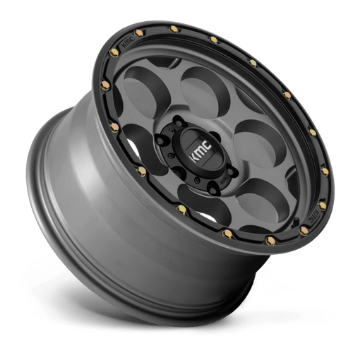 KMC Wheels – KM541 17X9 6X5.5 S-GRY BLK-LP -12MM