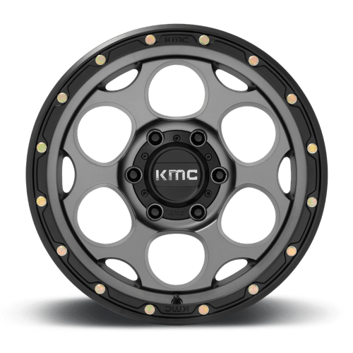 KMC Wheels – KM541 17X9 6X5.5 S-GRY BLK-LP -12MM