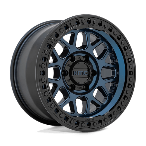 KMC Wheels - GRS 18X9 6X5.5 106 -12 MN-BLUE GBLK-LP