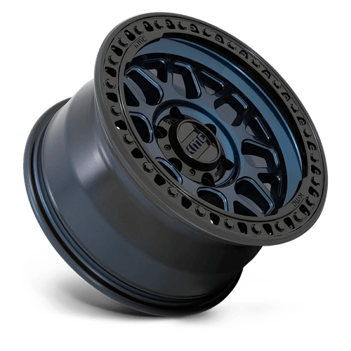 KMC Wheels – GRS 18X8.5 8X6.5 125 +0 MN-BLUE GBLK-LP