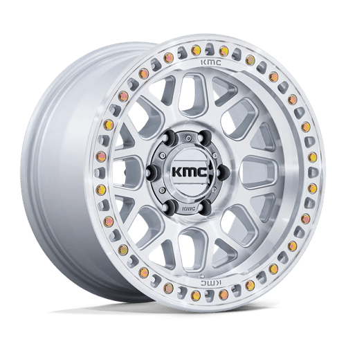 KMC Wheels - GRS 17X9 6X5.5 106 +0 G-SLV MACH-FC