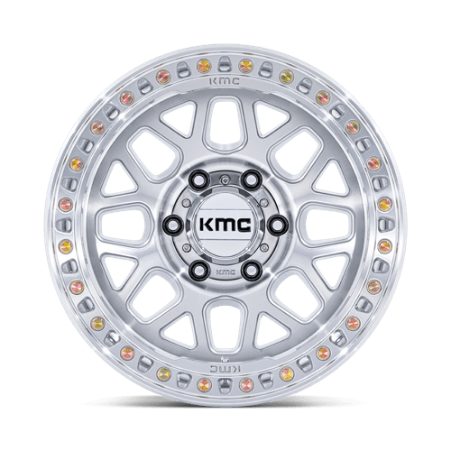 KMC Wheels – GRS 17X8.5 8X180 124 +0 G-SLV MACH-FC