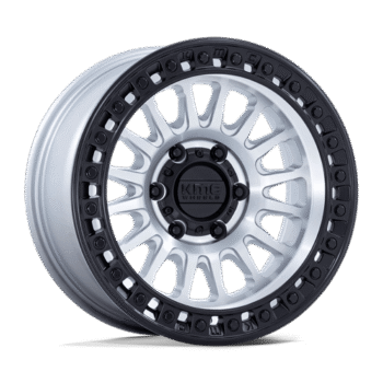 KMC IMS Wheel 20x9 8x6.5 +0mm Machined w/ Gloss Black Lip