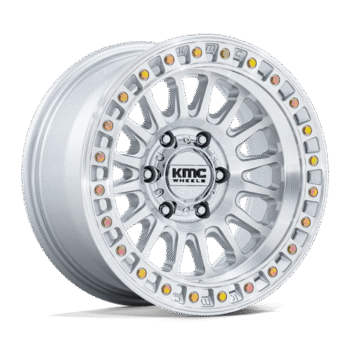 KMC IMS Wheel 20x9 6x135 +18mm Gloss Silver w/ Machined Face