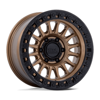 KMC IMS Wheel 17x8.5 6x135 -10mm Matte Bronze w/ Gloss Black Lip