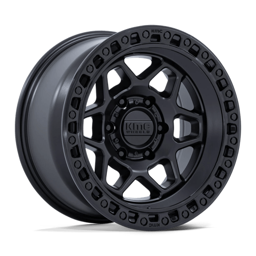 KMC Wheels - TORX 17X8.5 6X135 87 +0 M-BLK G-BLK-LP