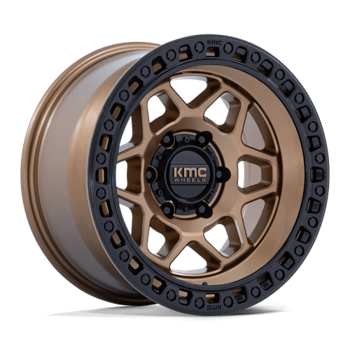KMC Wheels - TORX 17X8.5 6X5.5 106 +25 M-BRNZ G-BLK