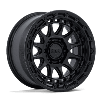 KMC Crux Wheel 17x8.5 6x4.5 +25mm Blackout