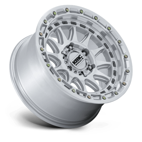 KMC Wheels – CRUX 17X8.5 6X5.5 106 +25 G-SLV-MCH-FC