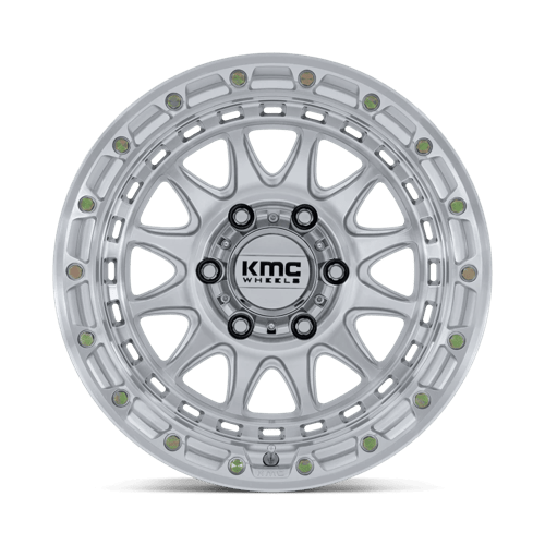 KMC Wheels – CRUX 17X8.5 6X5.5 106 +0 G-SLV-MCH-FC